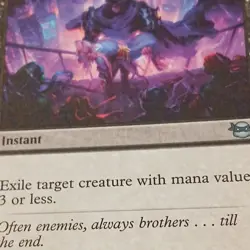 Magic: The Gathering Instant Card Exile Creature Mana Death in the Family TMNT - Image 1