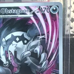 Galarian Obstagoon 245/217 ASC Rare Stage 2 Pokemon TCG Card 2022 170HP - Image 4