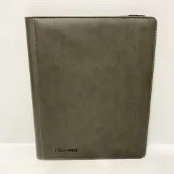 Ultra Pro 9-Pocket Pro-Binder – Grey – Fits 360 Cards - Free Postage - Image 1