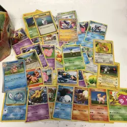 Pokemon TCG Charizard Tin with Mixed Card Bundle Inc Holo Cards Collectible Used - Image 3