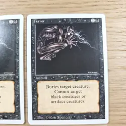 Terror Revised x4 Playset Magic the Gathering MTG TCG Card LP/NM - Image 5