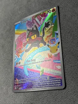 Litten 044 MEP EN 044 Black Star Promo Partner Illustration Rare Pokemon Card - Image 4