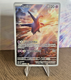 Pokemon TCG Latios Surging Sparks 203/191 Illustration Rare Card - Image 1
