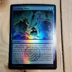 Magic: The Gathering Crashing Wave 0047 TLA Uncommon Holo Sorcery Blue 2025 - Image 1