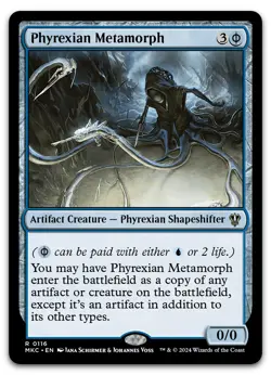 Phyrexian Metamorph #116 (NM) Murders Karlov Manor MKC Magic MTG - Image 1