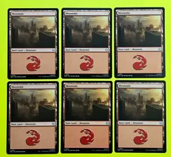 MTG Mountain Basic Land Lot x6 – Magic The Gathering – NM Condition L10 - Image 2