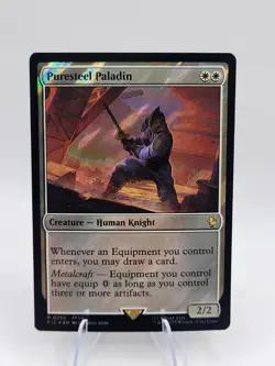 Puresteel Paladin (Surge Foil) Commander: Final Fantasy Foil - Image 1