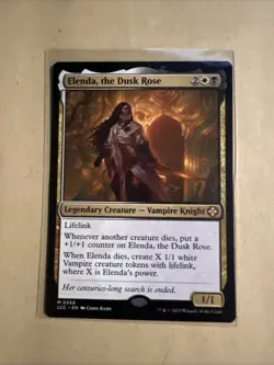 MTG Elenda, the Dusk Rose LCC 0268 M NM Regular - Image 2