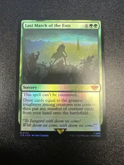 Last March of the Ents Universes Beyond: the Lord of the Rings Foil 0172 NM JL - Image 1