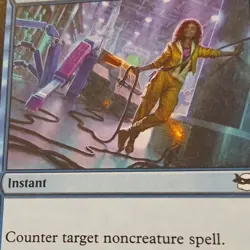 Magic: The Gathering Negate Counter Target Noncreature Spell TMNT - Image 1