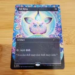 1x Sol Ring, Confetti Foil, Secret Lair Furby - 2330, Magic MTG NM - Image 1