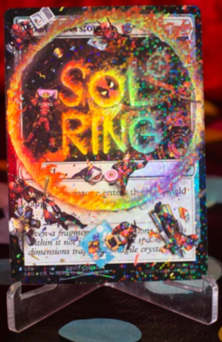 Secret Lair I Fixed It Pool Party Rainbow Foil MtG Sol Ring preorder - Image 1