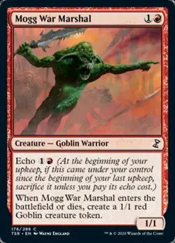 MTG Time Spiral Remastered C Mogg War Marshal #176 PLAYSET x4 4x - Image 1