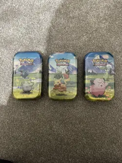 Pokemon TCG Ascended Heroes Mini Tins X3 - New And Sealed - Image 1