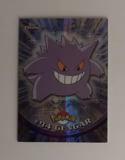 2000 Pokemon Topps Chrome Gengar Spectra #94 TV Animation Edition - Image 1