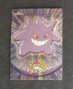 2000 Pokemon Topps Chrome Gengar Spectra #94 TV Animation Edition - Image 3