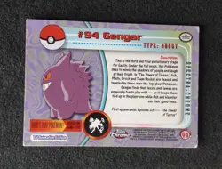 2000 Pokemon Topps Chrome Gengar Spectra #94 TV Animation Edition - Image 4