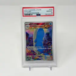 Wailord 162/159 PSA 10 GEM MINT Illustration Rare Journey Together Pokemon - Image 1