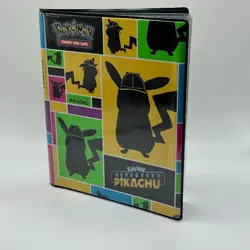 Pokemon Detective Pikachu 4-pocket Ultra-Pro Binder To Protect Your Cards Yellow - Image 1
