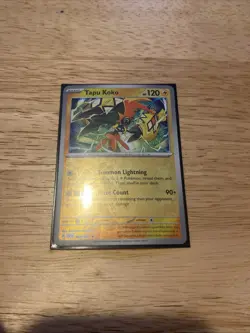 2024 Pokemon TCG Tapu Koko 065/191 Reverse Holo Rare Surging Sparks - Image 1