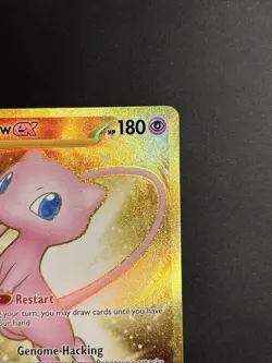 Pokemon TCG Mew EX 205/165 Scarlet & Violet 151 Hyper Rare Gold NM - Image 3