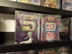 Pokemon Strong Bonds Sealed Tins Gardevoir And Blissey - Image 1