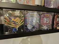 🚨 Pokemon TCG Azure Legends Tins Set Of 3 Kyogre Xerneas Dialga Sealed 🚨 - Image 1