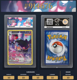 Pokemon TCG Banette TG07/TG30 Trainer Gallery Lost Origin - Ace 10 Perfect Subs - Image 1