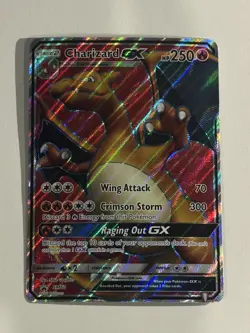 Charizard GX SM60 Holo Full Art Black Star Promo 2017 Pokemon - Image 2