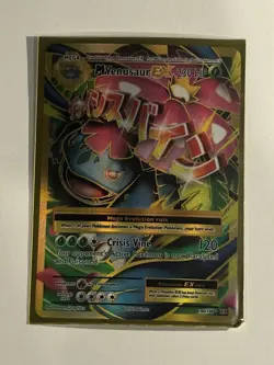 M Venusaur EX 100/108 Holo Full Art Evolutions 2016 Pokemon - Image 2
