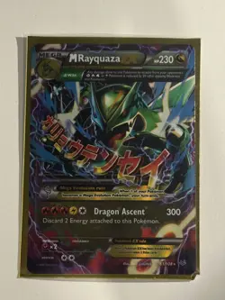 M Rayquaza EX 61/108 Holo Roaring Skies 2015 Pokemon - Image 2
