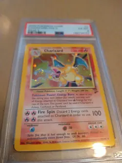 1999 Pokemon Base Set 2 #4 Charizard-Holo - Image 1