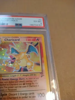 1999 Pokemon Base Set 2 #4 Charizard-Holo - Image 4