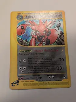 Pokemon Scizor Non Holo 32/147 Aquapolis (HP) - Image 1