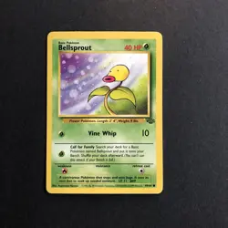 Pokemon TCG Bellsprout Jungle 49/64 Regular Unlimited Common - Image 1