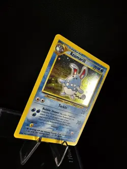 Azumarill 2/111 - Neo Genesis Unlimited Holo Rare Pokemon TCG LP - Image 3