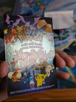 Pokemon Topps Series 1 Checklist Rainbow Foil! 🌈🔥 NM- - Image 3