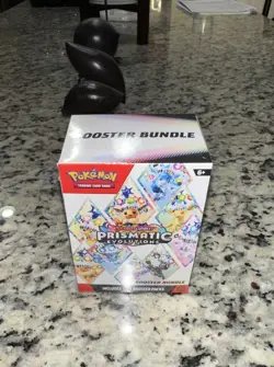 Pokemon TCG Scarlet & Violet Prismatic Evolutions Booster Bundle Sealed English - Image 1