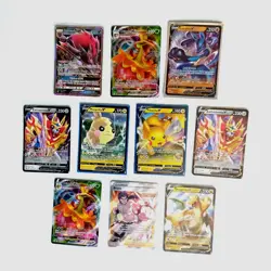 10x Pokemon Karten Sammlung gemischt div. Set TCG GX; V; Trainer Holo /U84 - Image 2