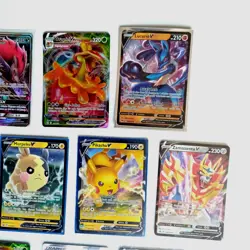 10x Pokemon Karten Sammlung gemischt div. Set TCG GX; V; Trainer Holo /U84 - Image 5