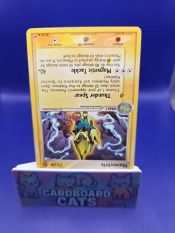 2005 Pokemon EX Deoxys Manectric Prerelease 38/107 - Image 2
