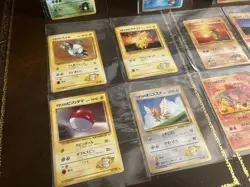 Vintage Japanese Pokemon Gym Series Lot- Misty, Brock, Lt. Surge, Erika- 1999 - Image 3