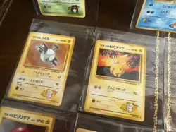 Vintage Japanese Pokemon Gym Series Lot- Misty, Brock, Lt. Surge, Erika- 1999 - Image 4