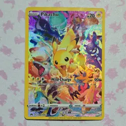 Pokemon TCG Pikachu Crown Zenith Secret Rare Full Art Holo 160/159 2023 70HP - Image 1
