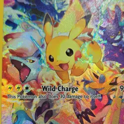 Pokemon TCG Pikachu Crown Zenith Secret Rare Full Art Holo 160/159 2023 70HP - Image 2