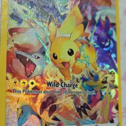 Pokemon TCG Pikachu Crown Zenith Secret Rare Full Art Holo 160/159 2023 70HP - Image 4