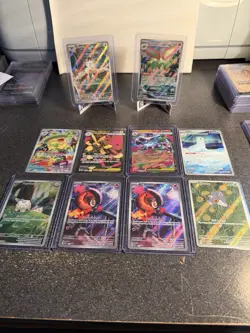 Pokemon TCG | Holo Lot | Mega Lopunny EX, Mega Charizard X EX, Meowth - Image 1
