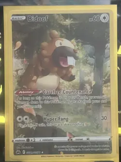 2023 POKEMON BUDOOF #GG29 CROWN ZENITH GALARIAN GALLERY FULL ART Near Mint - Image 1
