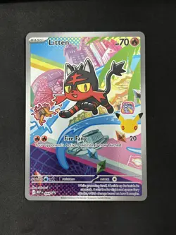 Pokemon First Partner Illustration Collection Rowlet, Litten, Popplio - Image 4