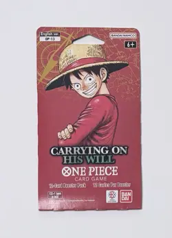 One Piece Carrying On His will, Op13 New Sealed Pack - Image 2